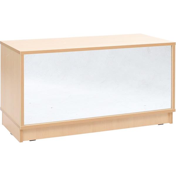 Schrank S, Rückwand als Spiegel